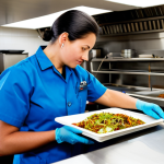 식품위생사와 공무원 채용 정보 - Public Health Inspector at Work**

"A Public Health Inspector, fully clothed in appropriate attire, ...