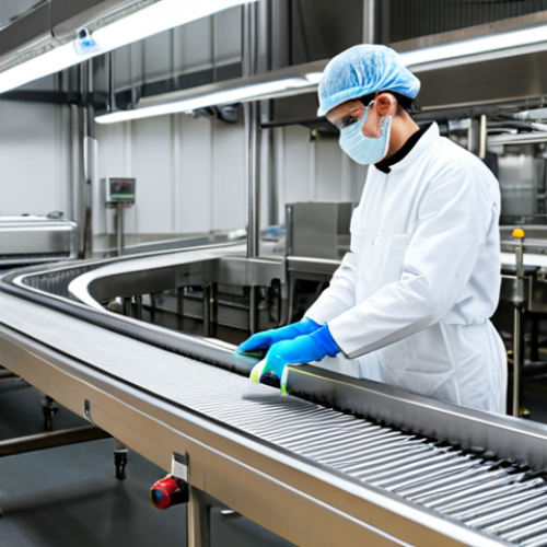 식품위생사 자격증으로 가능한 해외 취업 - Food Safety Inspection in a Modern Processing Plant**

"A food safety inspector, fully clothed in ap...